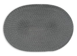 Continenta Individual Gris Oscuro 45X31 (24 Unidades) Hecho de Fibras Sintéticas Resistente al Calor Apto para Lavavajillas